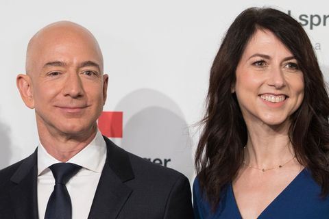 Jeff und MacKenzie Bezos