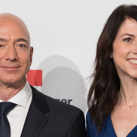 Jeff und MacKenzie Bezos