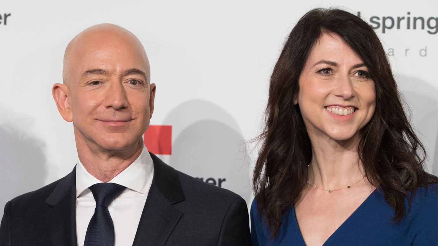 Jeff und MacKenzie Bezos