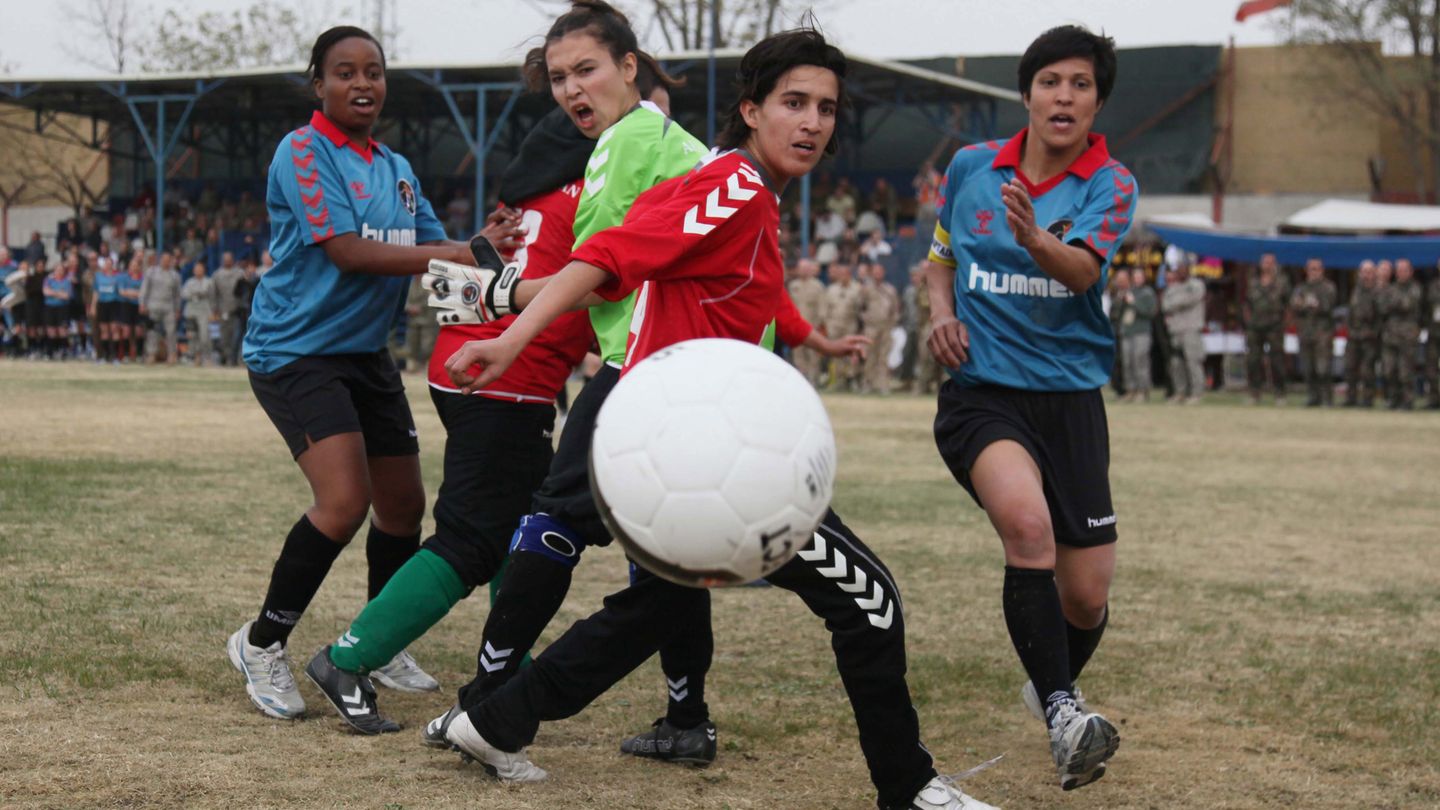 Testspiel der afghanischen Nationalmannschaft