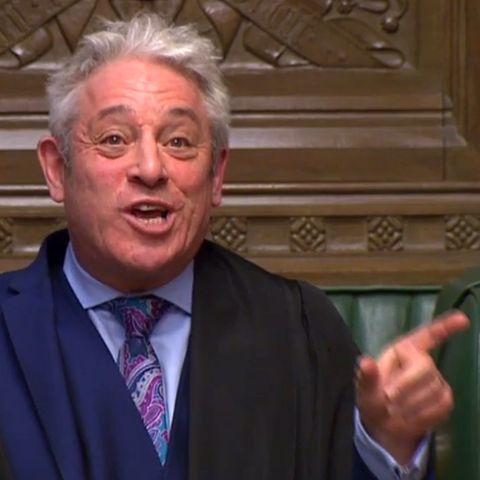 John Bercow im britischen Parlament