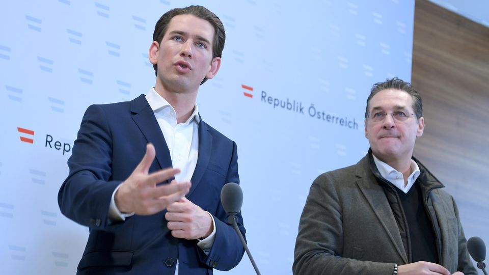 Twitter-Aufschrei: Der österreichische Bundeskanzler Sebastian Kurz (l.) hat den Zorn der Wiener Bevölkerung auf sich gezogen Der österreichische Bundeskanzler Sebastian Kurz (l.) hat den Zorn der Wiener Bevölkerung auf sich gezogen
