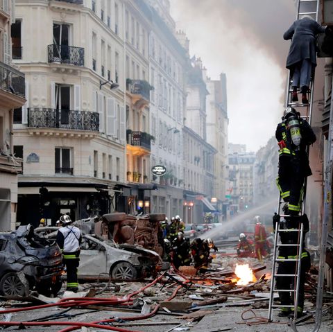 Die heftige Explosion erschütterte gegen 9 Uhr morgens die Pariser Innenstadt