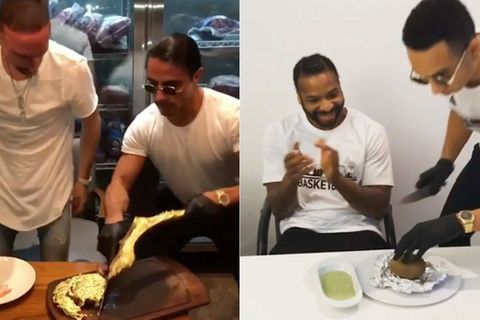 Witzige Parodie für guten Zweck: Nach Ribérys Prollsteak: Frankfurter Basketballteam veräppelt den Fußballer