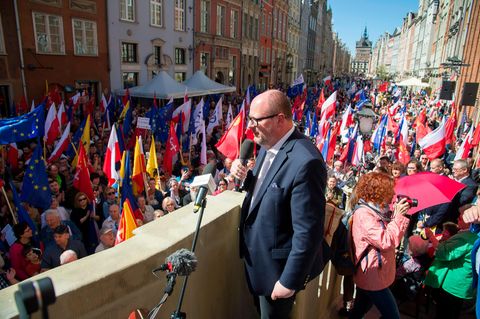 Danziger Bürgermeister Pawel Adamowicz