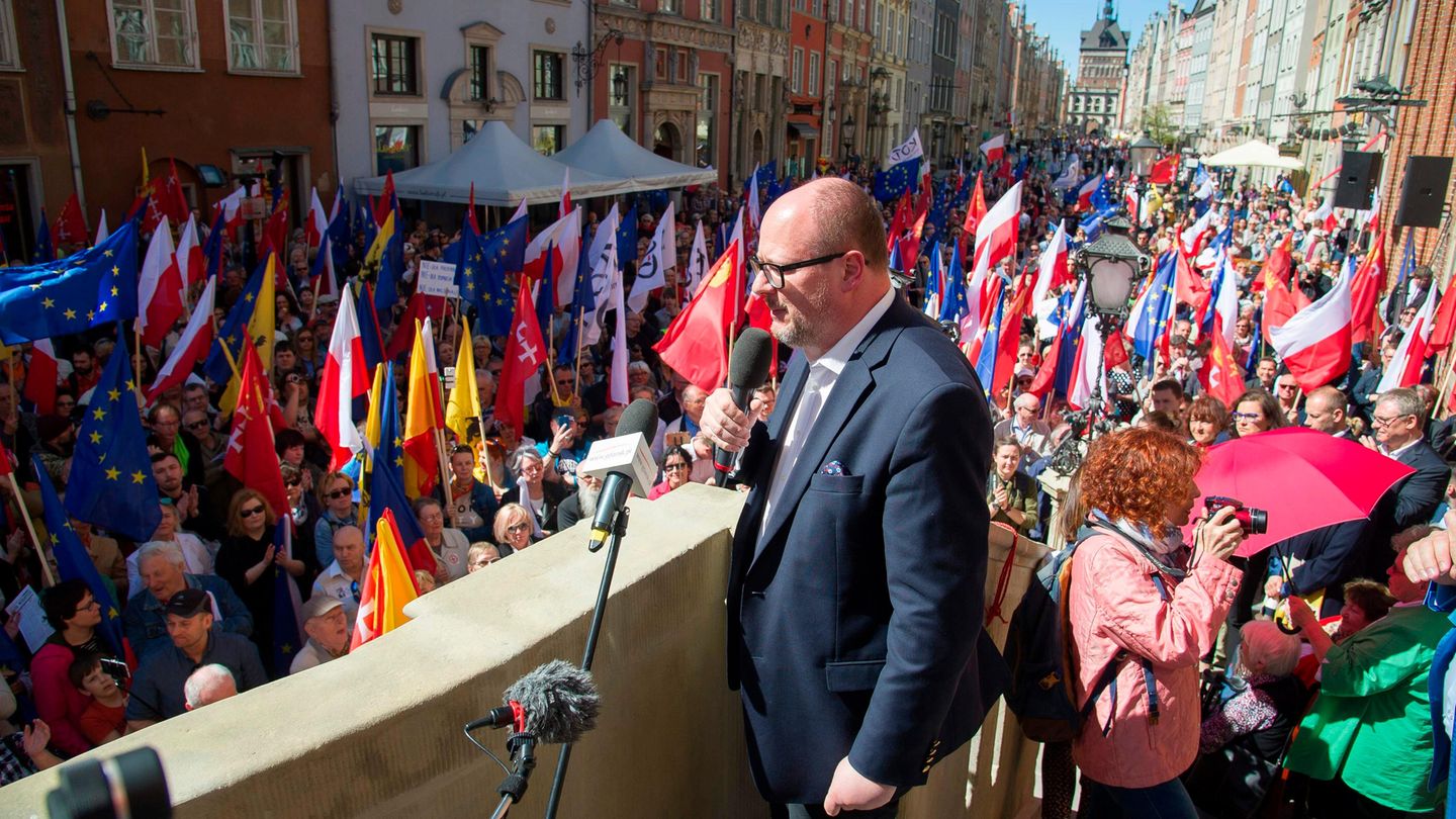 Danziger Bürgermeister Pawel Adamowicz