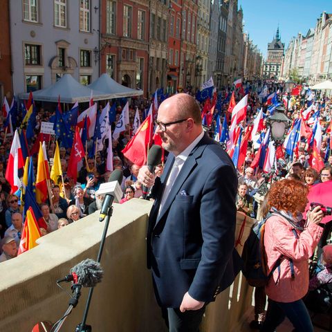 Danziger Bürgermeister Pawel Adamowicz