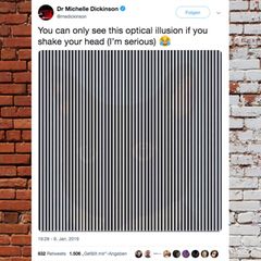 Twitter-Community ist verwirrt: Bei dieser optischen Täuschung soll man sich zum Deppen machen – aber es funktioniert!