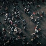 Die Schlachten des Mittelalters verliefen meist chaotisch und lösten sich in ein Chaos von Einzelkämpfen auf.