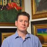 Marc-Oliver Boger in seinem Kujau-Kabinett