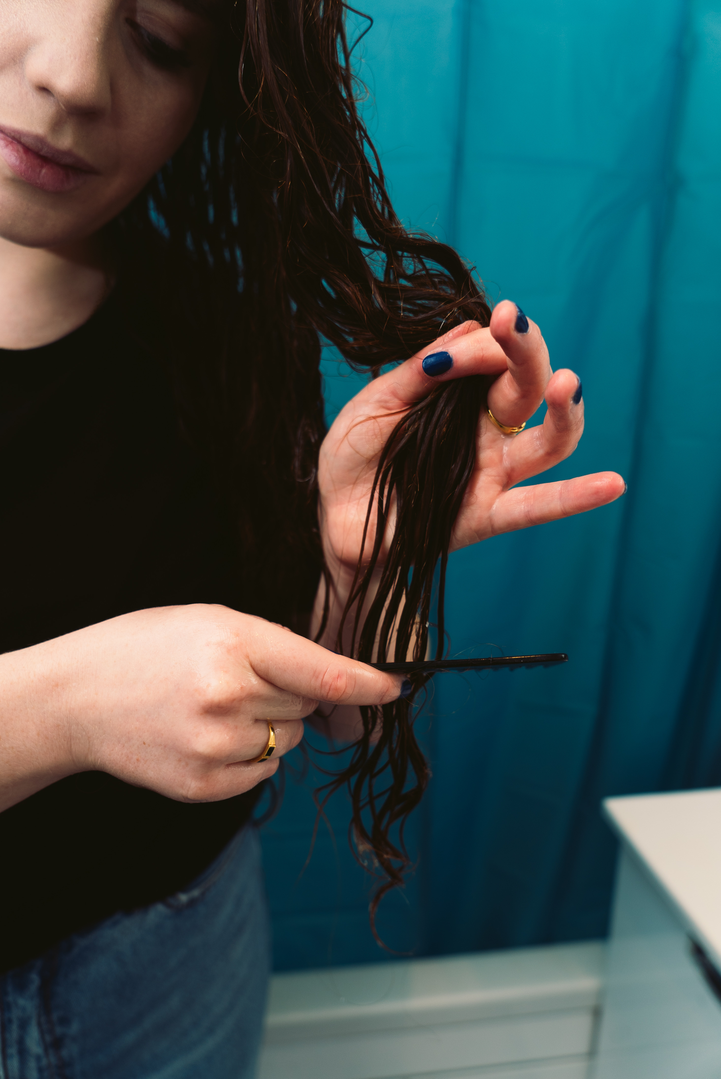 Haare kämmen