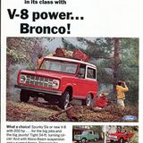 Hohe Bodenfreiheit und hohe Motorleistung machten den Bronco besonders.