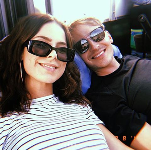 Lena Meyer Landrut und Max von Helldorff im Sommer 2018