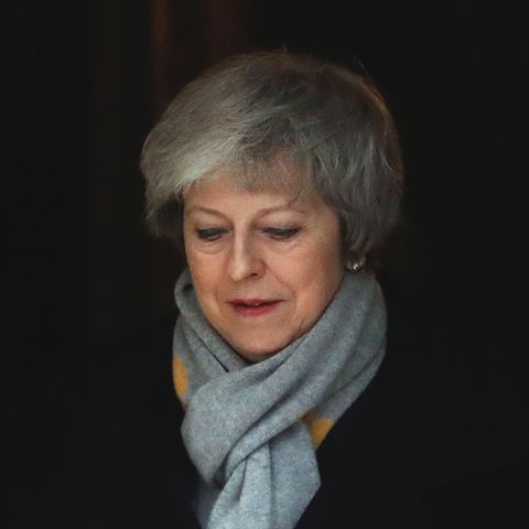 Die britische Premierministerin Theresa May