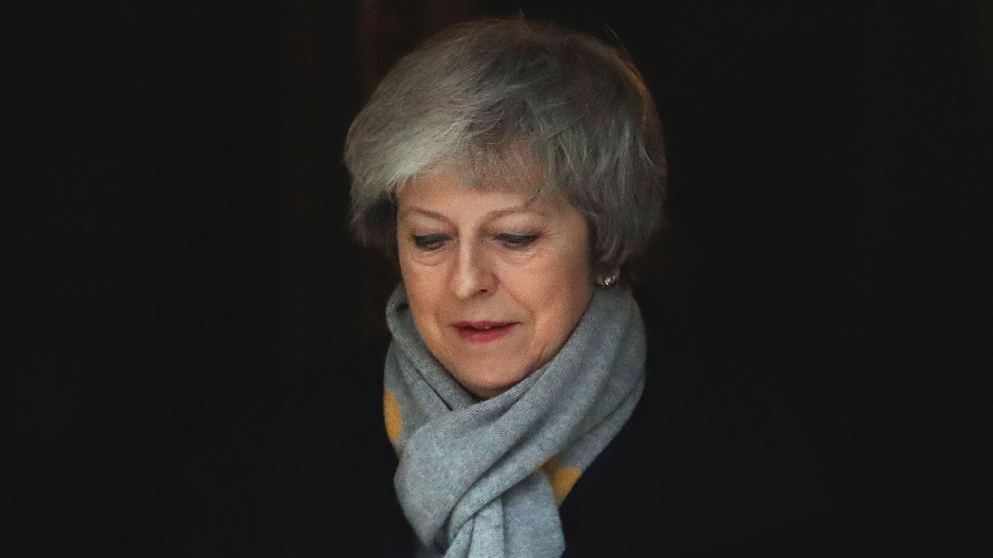 Die britische Premierministerin Theresa May