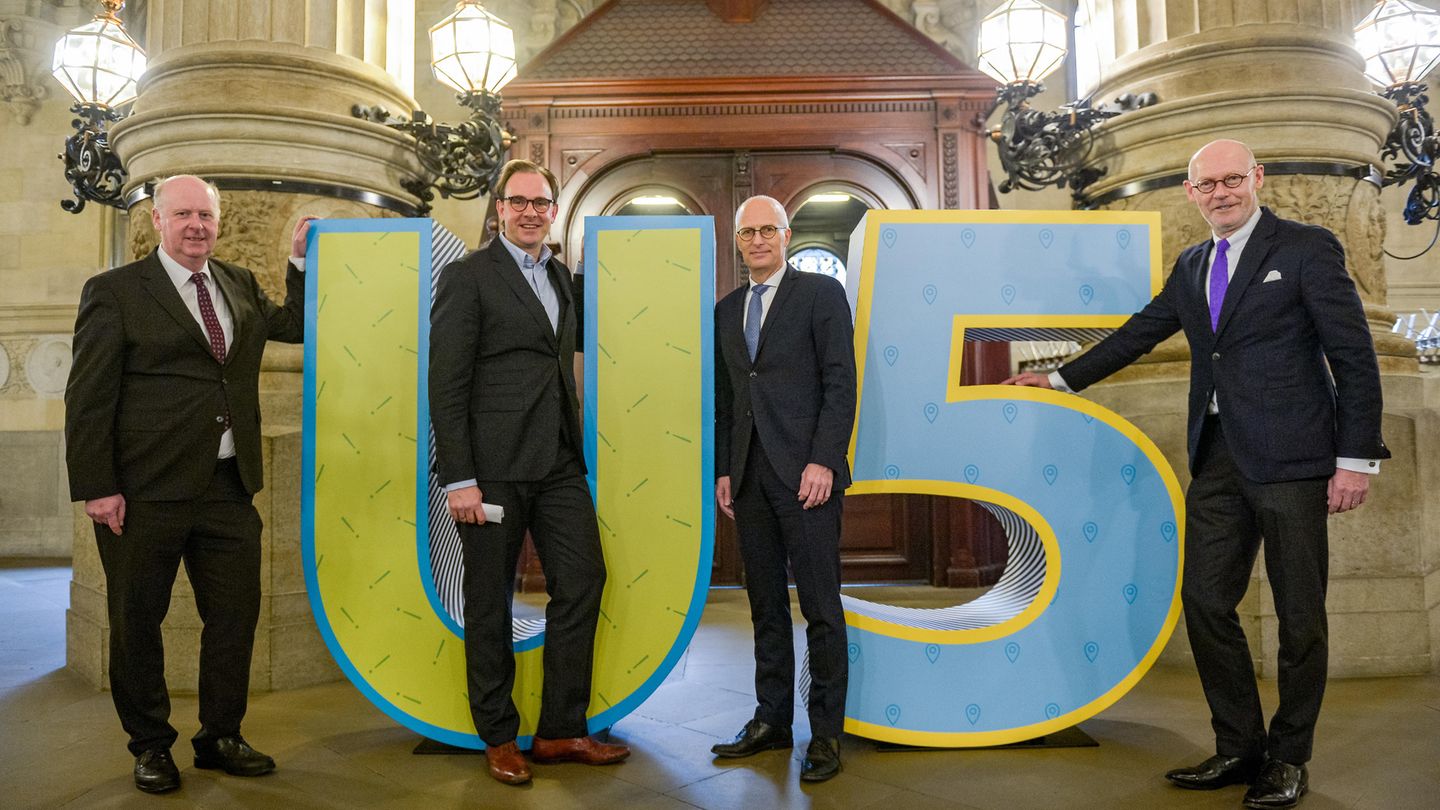 Hochbahn Hamburg: U5 wird vorgestellt