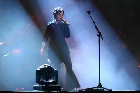 Dolores O'Riordan von den Cranberries bei einem Auftritt 2011