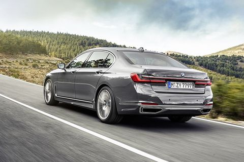 BMW 7er Jahrgang 2019 - auch hinten wurde nachgeschärft