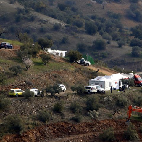 Helfer suchen in Spanien weiter verzweifelt nach dem zweijährigen Jungen,
