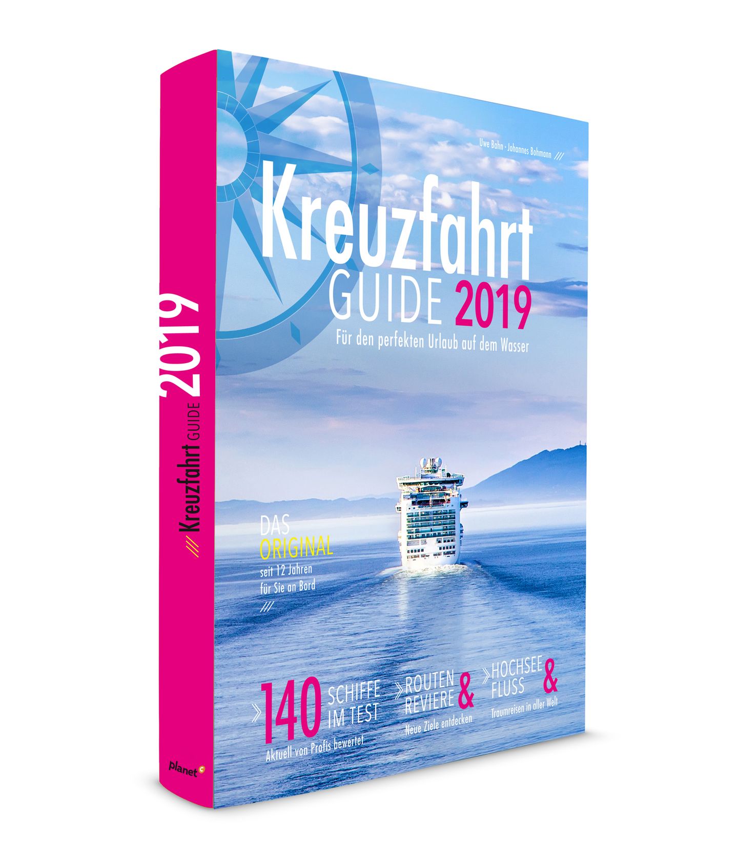 Die Kreuzfahrt-Bibel  Schon seit zwölf Jahren erscheint das Nachschlagewerk und Lesebuch für Kreuzfahrtanfänger und Profis. Das Autoren-Duo stellt die 140 für den deutschsprachigen Markt wichtigsten Hochsee- und Flusskreuzfahrtschiffe vor. Die jährlich aktualisierte Ausgabe wird um die Neubauten, sowie um Reportagen, Interviews und Reisetipps ergänzt.   Der "Kreuzfahrt Guide 2019" von Uwe Bahn und Johannes Bohmann. Erschienen bei planet c GmbH, Preis: 16,80 Euro.