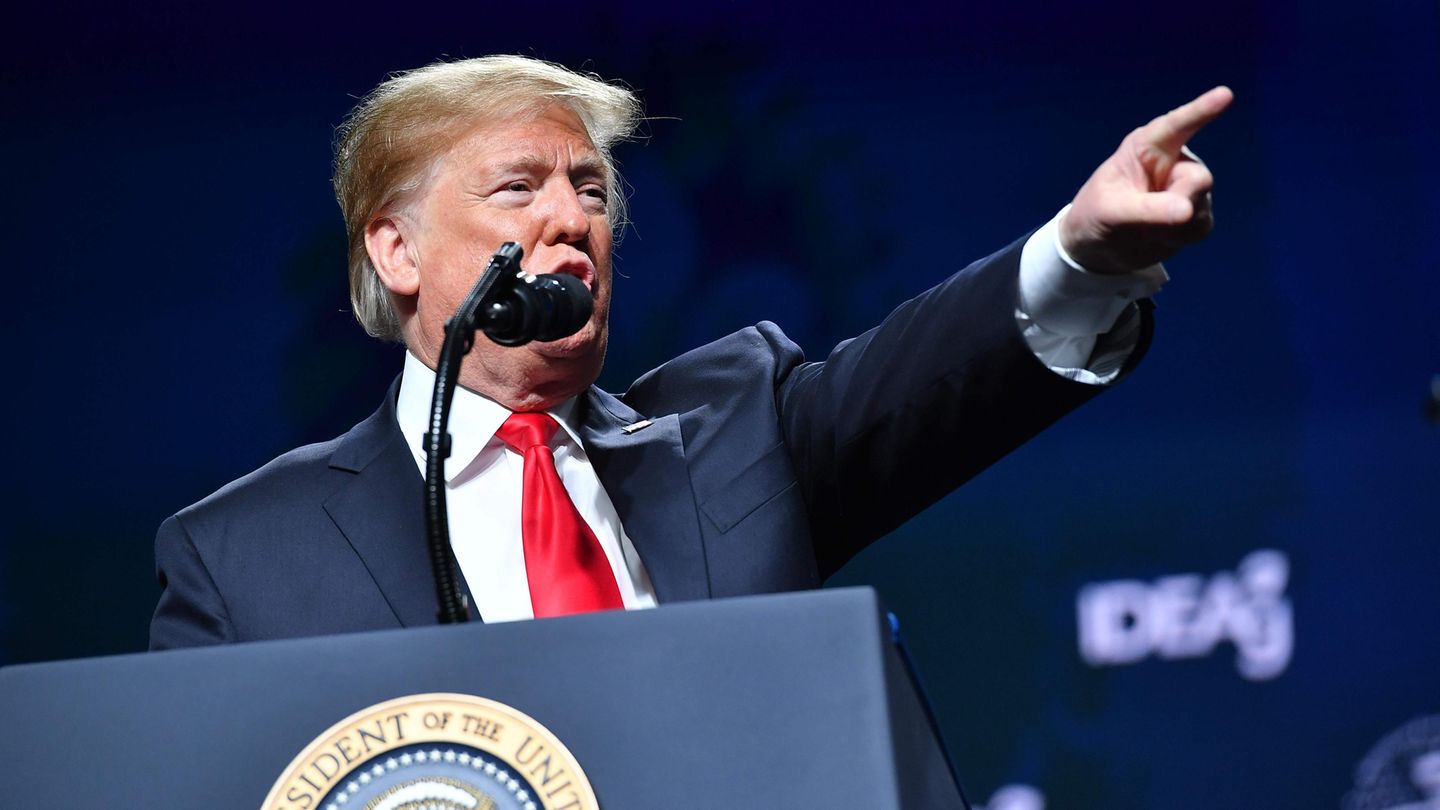 Donald Trump glaubt nicht, dass der Klimawandel vom Menschen verursacht wird