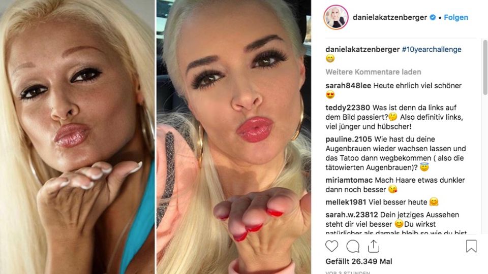 2009 vs 2019: Stars lieben diese Internet-Challenge 2009 vs 2019: Stars lieben diese Internet-Challenge
