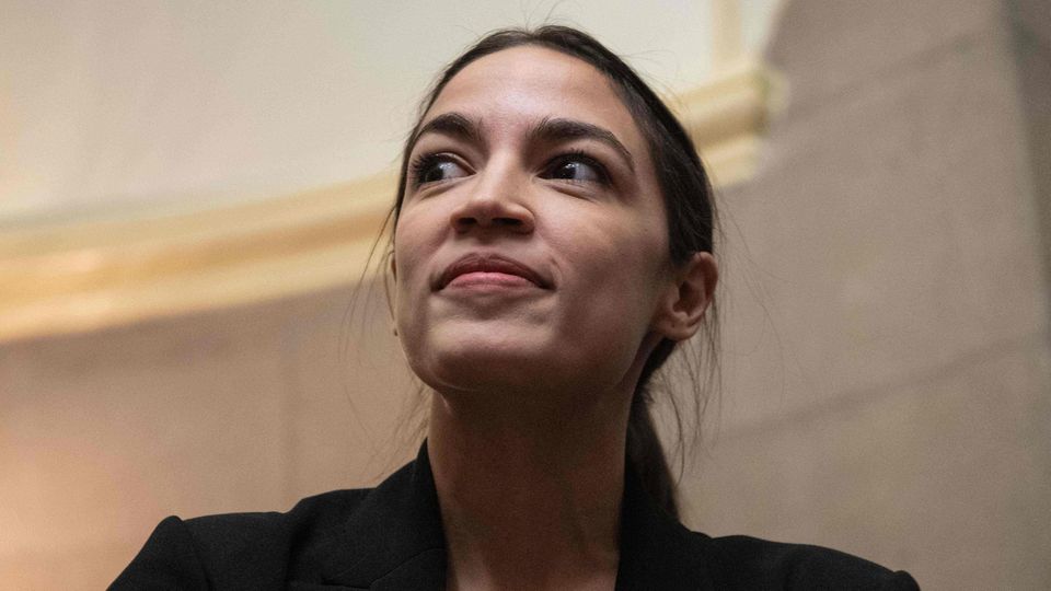 Attacke gegen Donald Trump: Die demokratische US-Kongressabgeordnete Alexandria Ocasio-Cortez Attacke gegen Donald Trump: Die demokratische US-Kongressabgeordnete Alexandria Ocasio-Cortez