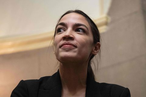 Attacke gegen Donald Trump: Die demokratische US-Kongressabgeordnete Alexandria Ocasio-Cortez