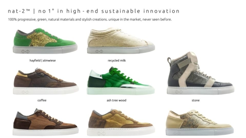nat-2 ist für seine nachhaltigen High-End-Sneaker bekannt Schuhe aus recycelbarem Material von nat-2