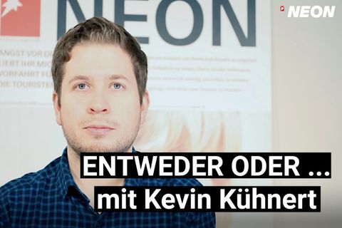 Kevin Kühnert im Interview mit NEON