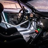 Der Arbeitsplatz des Fahrers