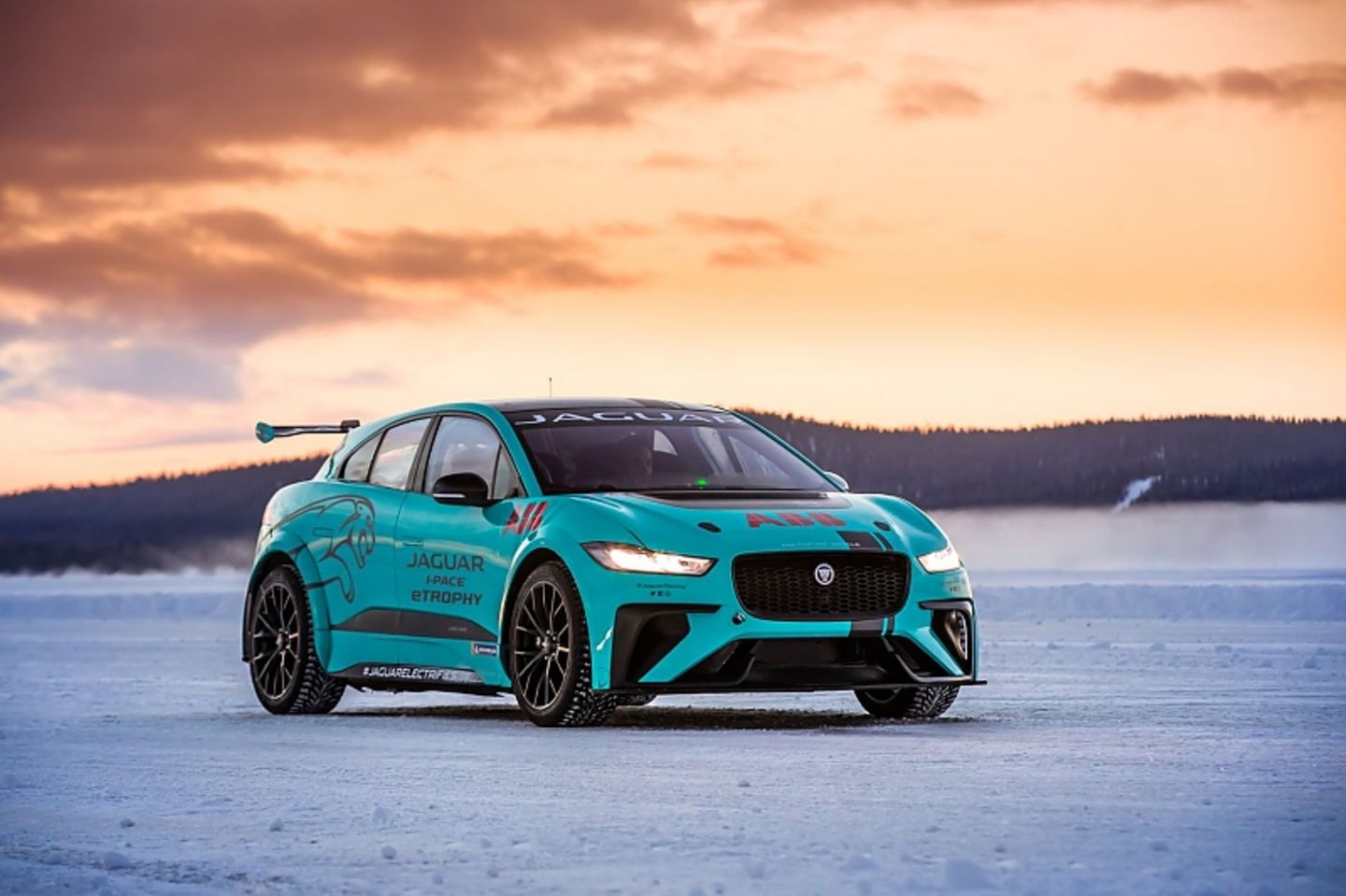 Der Jaguar I-Pace eTrophy wird bei einer Rennserie im Rahmenprogramm der Formel E eingesetzt