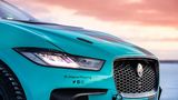 Seinem Serienbruder, wie aus dem Gesicht geschnitten: der Jaguar I-Pace eTrophy