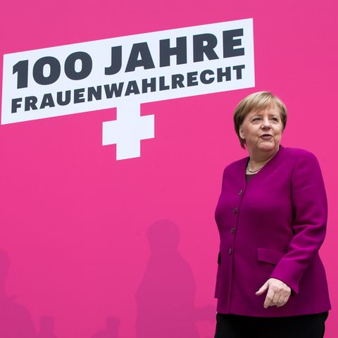 Frauenwahlrecht Angela Merkel