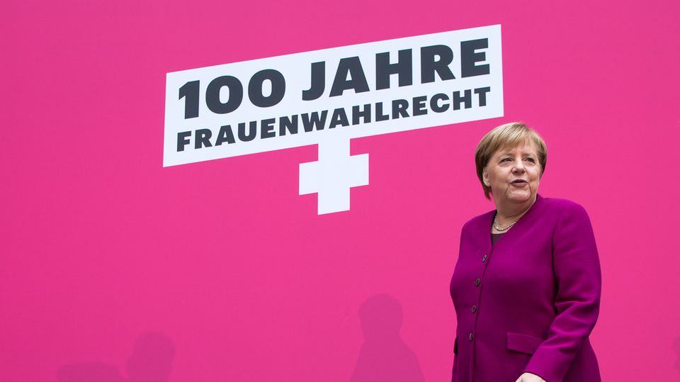 Frauenwahlrecht Angela Merkel