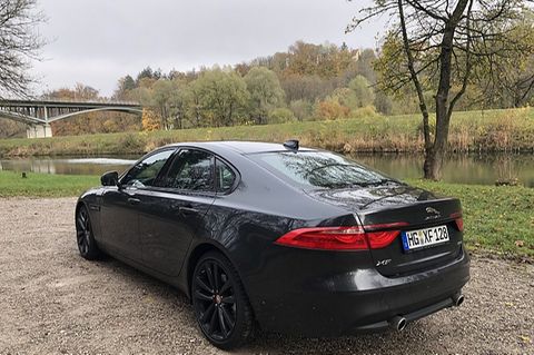 Jaguar XF 30d - mindestens 62.000 Euro teuer