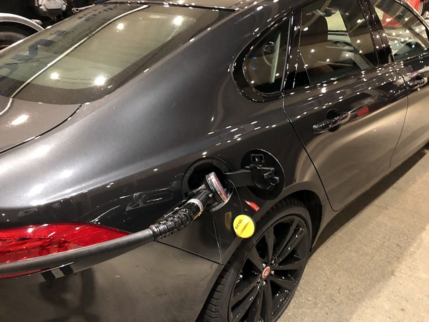 Jaguar XF 30d - der Realverbrauch lag bei knapp acht Litern Diesel