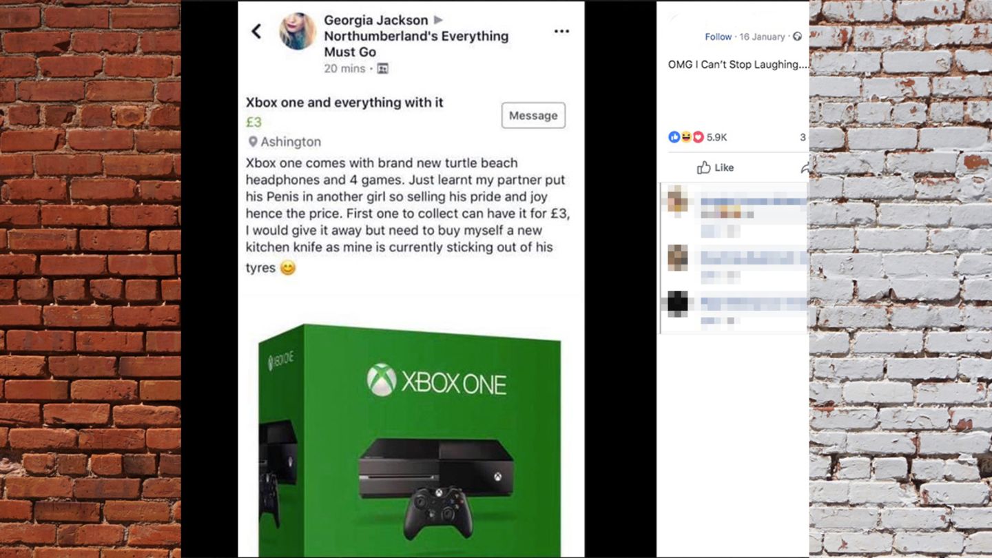 Georgia Jackson verkaufte die Xbox ihres Freundes für drei Pfund