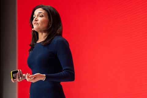 Facebook-Vize-Chef Sheryl Sandberg in München