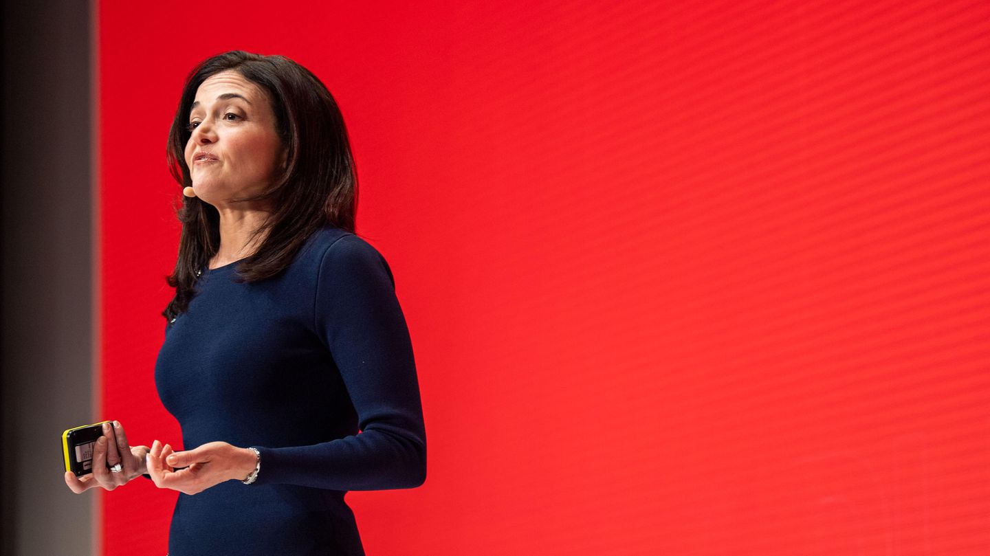 Facebook-Vize-Chef Sheryl Sandberg in München