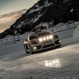 Walter Röhrl bewegte den Rallye-Prototypen Porsche 718 Cayman GT4