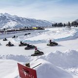 Die Kart-Piloten hatten sichtlich Spaß