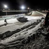 In der Dunkelheit gab es auch Skijöring