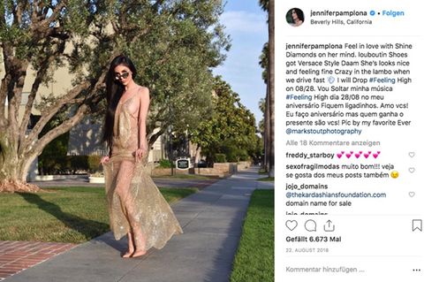 Jennifer Pamplona will aussehen wie Kim Kardashian