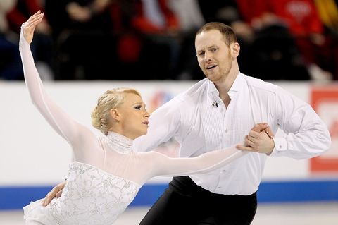 John Coughlin und seine Eislauf-Partnerin Caitlin Yankowskas im Januar 2011 bei den US-Meisterschaften