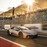 Lamborghini Huracan Evo - auf der Formel-1-Rennstrecke von Bahrain