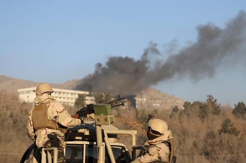 Kabul Intercontinental-Hotel Taliban