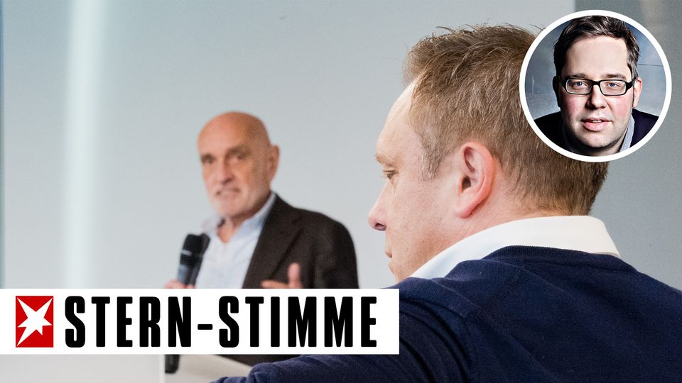 Hannover-Präsident Martin Kind und Trainer André Breitenreiter
