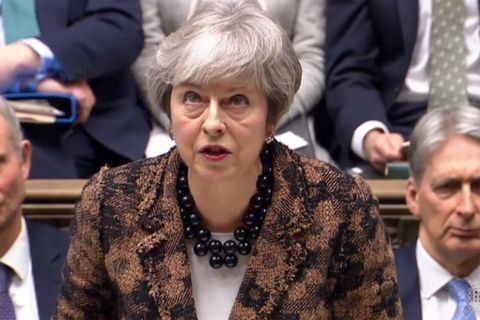 Premierministerin Theresa May