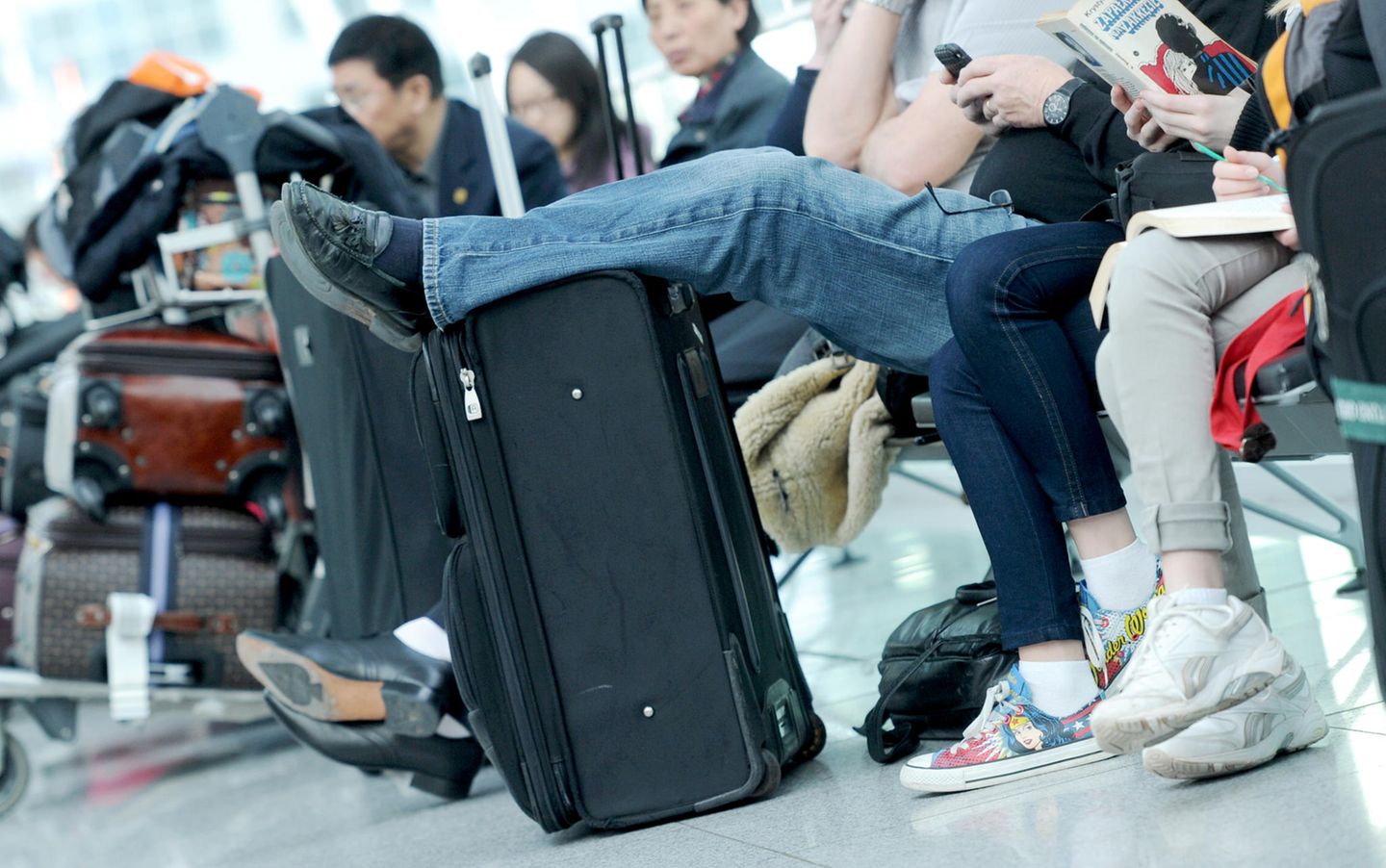 Taubstummes Pärchen verpasst sich am Airport München